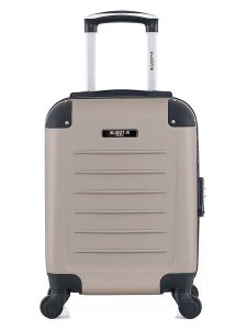 BlueStar Walizka "Opera" w kolorze beżowym - 32 x 46 x 20 cm rozmiar: onesize. Brązowe walizki BlueStar, bez wzorów, z materiału. Za 108,99 zł.