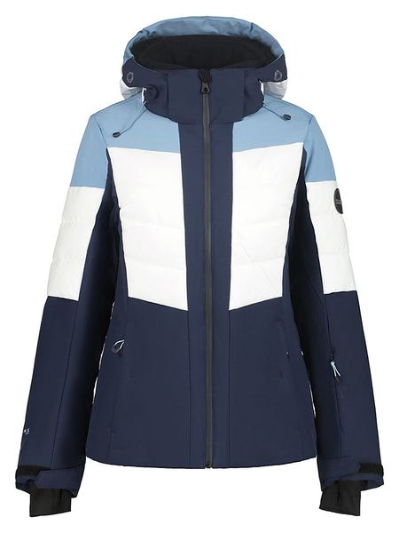 Icepeak Kurtka narciarska "Florala" w kolorze granatowo-biało-błękitnym rozmiar: 40. Białe kurtki sportowe Icepeak, m, bez wzorów, z materiału, bez kaptura, narciarskie. Za 436,14 zł.