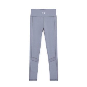 Legginsy damskie Azar Dune. Niebieskie legginsy AZAR, bez wzorów. Za 296,00 zł.