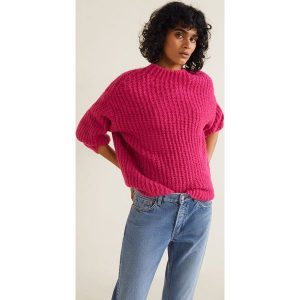 Mango - Sweter Dijon. Swetry klasyczne marki Mango. W wyprzedaży za 79,90 zł.
