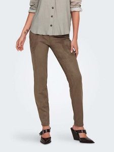 ONLY Legginsy w kolorze jasnobrązowym rozmiar: L/L32. Brązowe legginsy ONLY, bez wzorów. Za 65,85 zł.