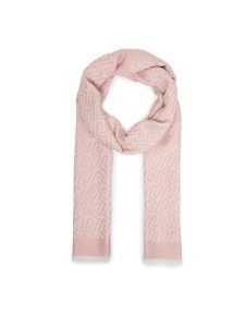 Liu Jo Szal 2A6001 T0300 Różowy. Czerwone rękawiczki Liu Jo, bez wzorów, z wiskozy. Za 249,99 zł.