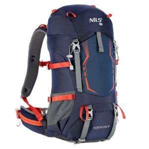 Plecak Turystyczny Granatowy Northlake 30L+10 Nils Camp Nc1993. Niebieskie plecaki NILS CAMP. Za 249,00 zł.
