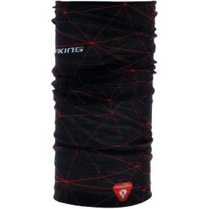 Komin wielofunkcyjny sportowy dla dorosłych Viking Primaloft. Czarne szaliki Viking, bez wzorów. Za 59,90 zł.