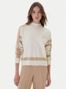 Guess Golf W5BR78 Z4242 Écru Relaxed Fit. Golfy Guess, z aplikacjami, z syntetyku. Za 439,99 zł.