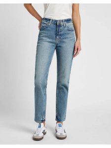 LEE DAMSKIE SPODNIE JEANSOWE CAROL NOSTALGIA DENIM 112360027 L30U016287. Jeansy Lee, bez wzorów, z denimu. Za 199,99 zł.