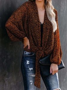 LA Angels Bluzka w kolorze jasnobrązowo-czarnym rozmiar: L. Brązowe bluzki LA Angels, l, bez wzorów, bez kołnierzyka, bez ramiączek. Za 126,99 zł.