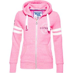 Superdry Bluza rozpinana winning pink snowy. Kardigany marki Superdry. W wyprzedaży za 350,10 zł.