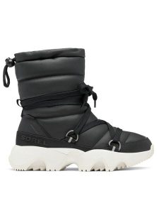 Sorel Śniegowce Kinetic™ Impact Nxt Boot Wp 2082531010 Czarny. Czarne buty zimowe Sorel, z materiału, bez obcasa, bez zapięcia. Za 479,99 zł.