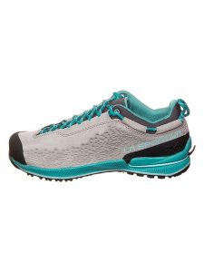 LA SPORTIVA Skórzane buty turystyczne "TX2 Evo" w kolorze szaro-turkusowym rozmiar: 37,5. Szare buty sportowe La Sportiva, bez wzorów, z materiału, bez zapięcia. Za 390,92 zł.