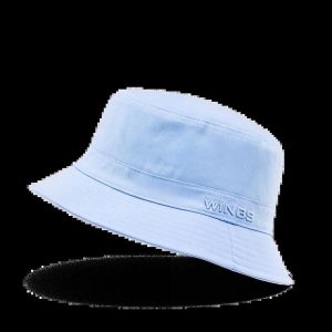 Bucket Hat WINGS UNLEASH bawełniany kapelusz PASTEL BLUE. Niebieskie kapelusze WINGS, bez wzorów, z bawełny, eleganckie. Za 49,90 zł.