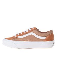Vans Skórzane sneakersy "Old Skool" w kolorze jasnobrązowym rozmiar: 36,5. Brązowe trampki Vans, bez wzorów, bez zapięcia. Za 189,95 zł.