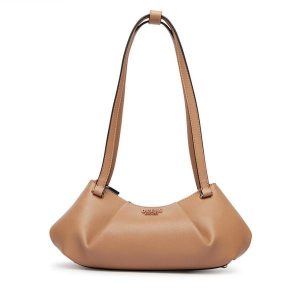 Torebka Guess. Brązowe torebki klasyczne Guess, z aplikacjami, bez dodatków. Za 544,99 zł.