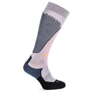 Skarpety do narciatstwa damskie Bridgedale Ski Mid Merino P Pattern. Fioletowe skarpetki Bridgedale, bez wzorów. W wyprzedaży za 124,99 zł.