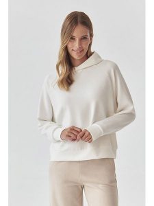 TATUUM Bluza w kolorze białym rozmiar: XL. Białe bluzy Tatuum, xl, bez wzorów, z kapturem. Za 152,62 zł.