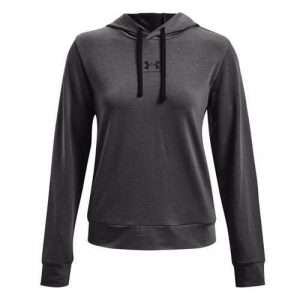 Bluza treningowa damska Under Armour Rival Terry Hoodie. Szare bluzy Under Armour, xl, bez wzorów, z kapturem. Za 345,00 zł.