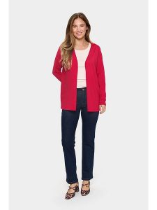 SAINT TROPEZ Kardigan w kolorze różowym rozmiar: XL. Różowe kardigany Saint Tropez, xl, bez wzorów, bez ramiączek. Za 104,99 zł.