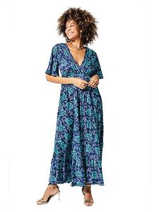 Ipanima Sukienka w kolorze granatowym rozmiar: 34-40. Niebieskie sukienki Ipanima, na co dzień, bez wzorów, bez kołnierzyka, bez ramiączek, maxi, proste. Za 86,99 zł.