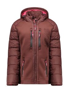 Canadian Peak Kurtka zimowa "Beachweak" w kolorze brązowym rozmiar: S. Brązowe kurtki Canadian Peak, na zimę, s, bez wzorów, z puchu, bez kaptura. Za 217,99 zł.