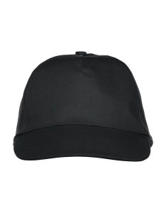 Clique czapka Texas 5-panelowa z twillu – black. Czarne czapki CLIQUE, bez wzorów, z bawełny. Za 77,83 zł.