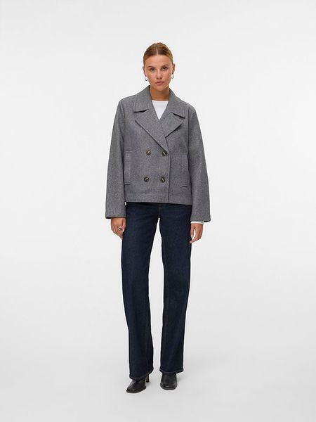 Vero Moda Kurtka przejściowa w kolorze szarym rozmiar: L. Szare kurtki Vero Moda, l, bez wzorów, bez kaptura. Za 144,24 zł.