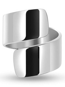 Eclat d'Argent Srebrny pierścionek rozmiar: 54. Szare pierścionki Eclat d'Argent, srebrne. Za 108,99 zł.