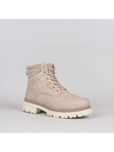 Kimberfeel Botki "Baya" w kolorze beżowym rozmiar: 38. Brązowe botki Kimberfeel, bez wzorów, bez obcasa, bez zapięcia. Za 267,92 zł.