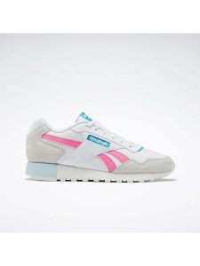 Reebok Skórzane sneakersy "Classic" w kolorze białym ze wzorem rozmiar: 40. Białe trampki Reebok, bez wzorów, bez zapięcia. Za 78,10 zł.