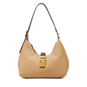 Torebka Steve Madden. Brązowe torebki klasyczne Steve Madden, bez wzorów, bez dodatków. Za 269,99 zł.