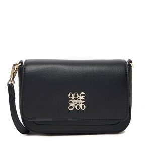Torebka Nine West. Czarne listonoszki Nine West, bez wzorów, bez dodatków. Za 179,99 zł.