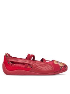 Puma Baleriny Speedcat Ballet Silky Wns 408425 Czerwony. Czerwone balerinki Puma, bez wzorów, z materiału, bez obcasa, bez zapięcia. Za 399,99 zł.