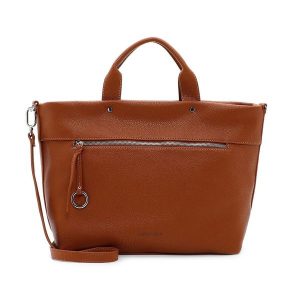 SURI FREY Torebka Shopper SFY Debby Torby na zakupy 1 ct Brązowy Damski. Brązowe shopper bag SURI FREY, z aplikacjami, z poliesteru, na ramię, z tłoczeniem, bez dodatków. Za 278,99 zł.