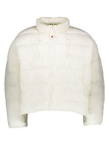 Vans Kurtka pikowana w kolorze kremowym rozmiar: S. Brązowe kurtki Vans, s, bez wzorów, bez kaptura. Za 267,92 zł.