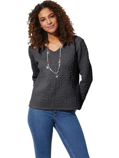 WITT WEIDEN Koszulka w kolorze antracytowym rozmiar: 42. Czarne bluzki WITT WEIDEN, bez wzorów, bez kołnierzyka, bez ramiączek. Za 61,02 zł.