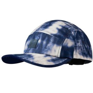 Czapka z daszkiem dla dorosłych Buff 5 Panel Go Cap. Białe czapki Buff, bez wzorów, sportowe. Za 148,30 zł.