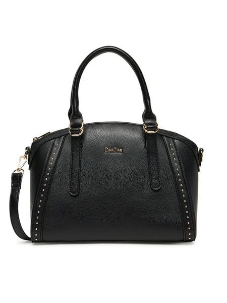 DeeZee Torebka C-DZE-S-013-08 Czarny. Czarne kuferki DeeZee, bez wzorów, z materiału, bez dodatków. Za 149,99 zł.