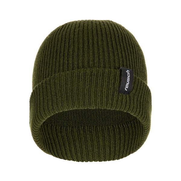 Czapka REUSCH Eddie Beanie. Zielone czapki REUSCH, bez wzorów, sportowe. Za 102,72 zł.