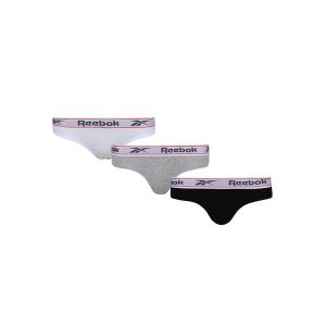 Majtki damskie Reebok Aria figi 3szt. Białe figi Reebok, bez wzorów. Za 53,00 zł.