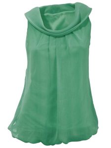 Heine Top w kolorze zielonym rozmiar: 38. Zielone topy Heine, bez wzorów, bez kołnierzyka, bez ramiączek. Za 69,91 zł.