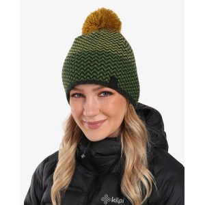 Czapka damska Kilpi SALOME-W. Zielone czapki Kilpi, bez wzorów, sportowe. Za 75,03 zł.