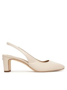 LAUREN RALPH LAUREN Czółenka 802P00096003 Écru. Czółenka Lauren Ralph Lauren, bez wzorów, ze skóry, bez obcasa, bez zapięcia. Za 769,99 zł.