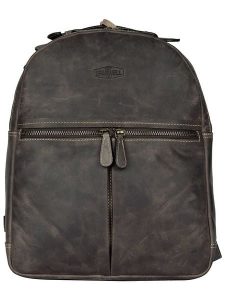 SPARWELL Skórzany plecak "Trendy Tory" w kolorze brązowym - 27 x 33 x 9 cm rozmiar: onesize. Brązowe plecaki SPARWELL. Za 376,85 zł.