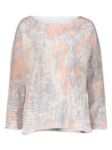 Juvia Bluza w kolorze szaro-pomarańczowo-kremowym rozmiar: S. Białe bluzy Juvia, s, bez wzorów, bez kaptura. Za 144,95 zł.
