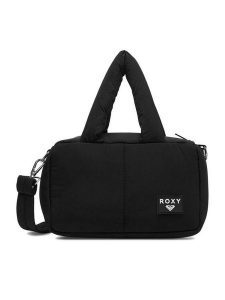 Roxy Torebka WBEOHP-ROXY-MZ-004-10 Czarny. Czarne torebki klasyczne Roxy, bez wzorów, z materiału, bez dodatków. Za 59,99 zł.