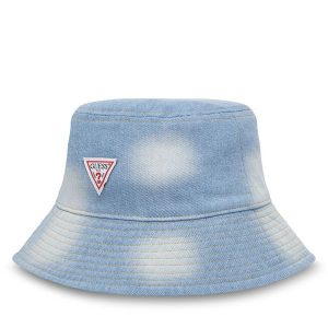 Kapelusz Guess. Niebieskie kapelusze Guess, z aplikacjami. Za 119,99 zł.