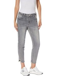 Heine Dżinsy - Slim fit - w kolorze szarym rozmiar: 44. Szare jeansy Heine, bez wzorów. Za 68,95 zł.