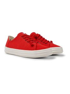 Camper Sneakersy "Hoops" w kolorze czerwonym rozmiar: 37. Czerwone trampki Camper, bez wzorów, bez zapięcia. Za 188,85 zł.