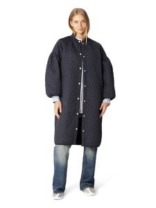 Ilse Jacobsen Kurtka pikowana w kolorze granatowym rozmiar: 40. Niebieskie kurtki Ilse Jacobsen, bez wzorów, bez kaptura. Za 260,99 zł.