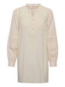 Cream Tunika "Irena" w kolorze kremowym rozmiar: 36. Brązowe tuniki Cream, bez wzorów, z bawełny, bez kołnierzyka, bez ramiączek. Za 87,81 zł.