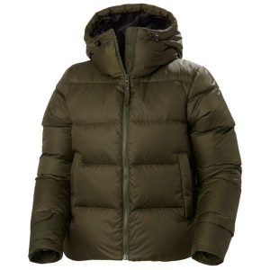 Damska kurtka puchowa Helly Hansen Essence. Zielone kurtki Helly Hansen, bez wzorów, z puchu, bez kaptura. Za 562,05 zł.